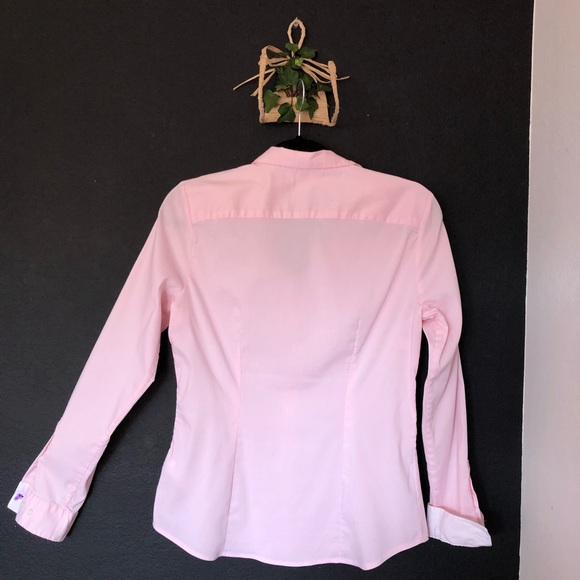 Pink H&M Button Down - US 10 - Picture 2 of 7